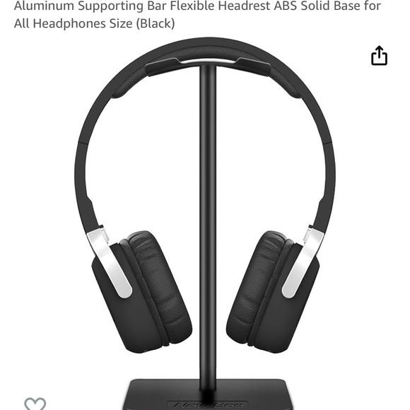 NEW Headphone Stand Electronic Accessories Black - Picture 2 of 3